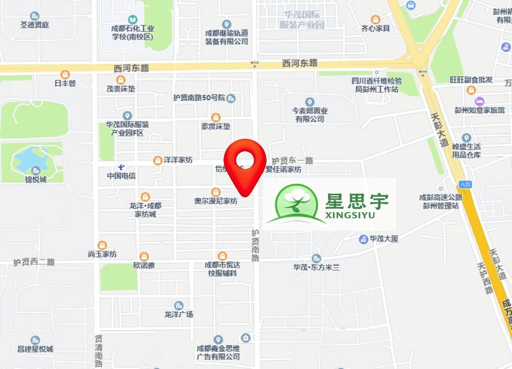 公司位置地图